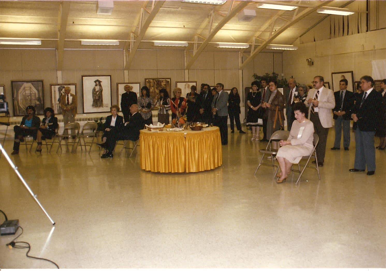 США 1985 — персональная выставка (Лос-Анджелес, Детройт)