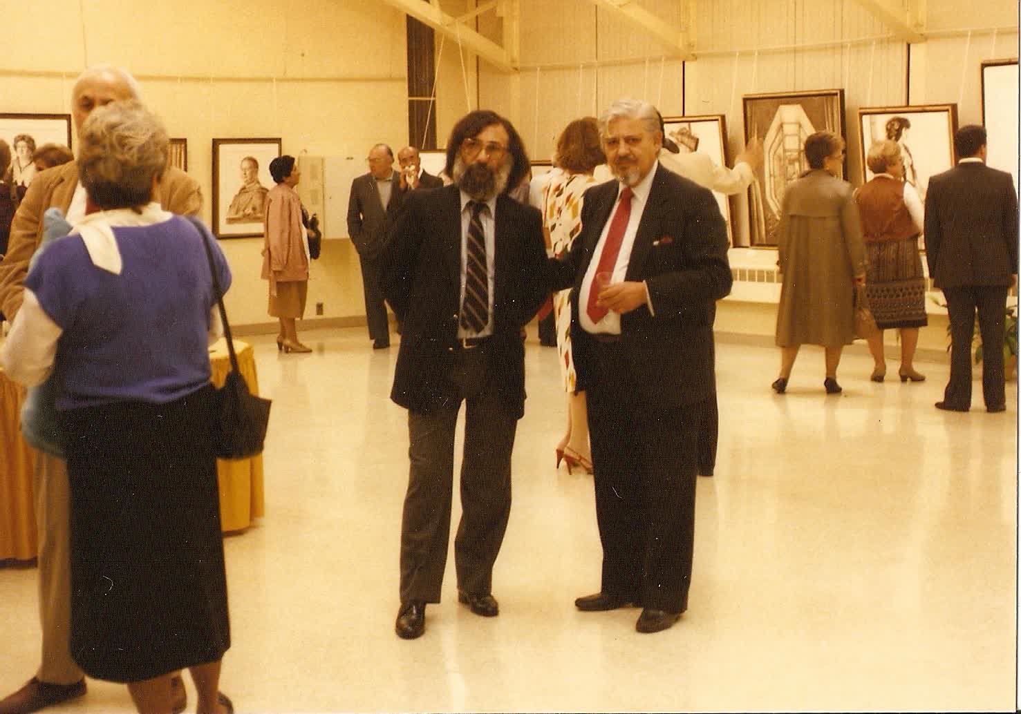 США 1985 — персональная выставка (Лос-Анджелес, Детройт)