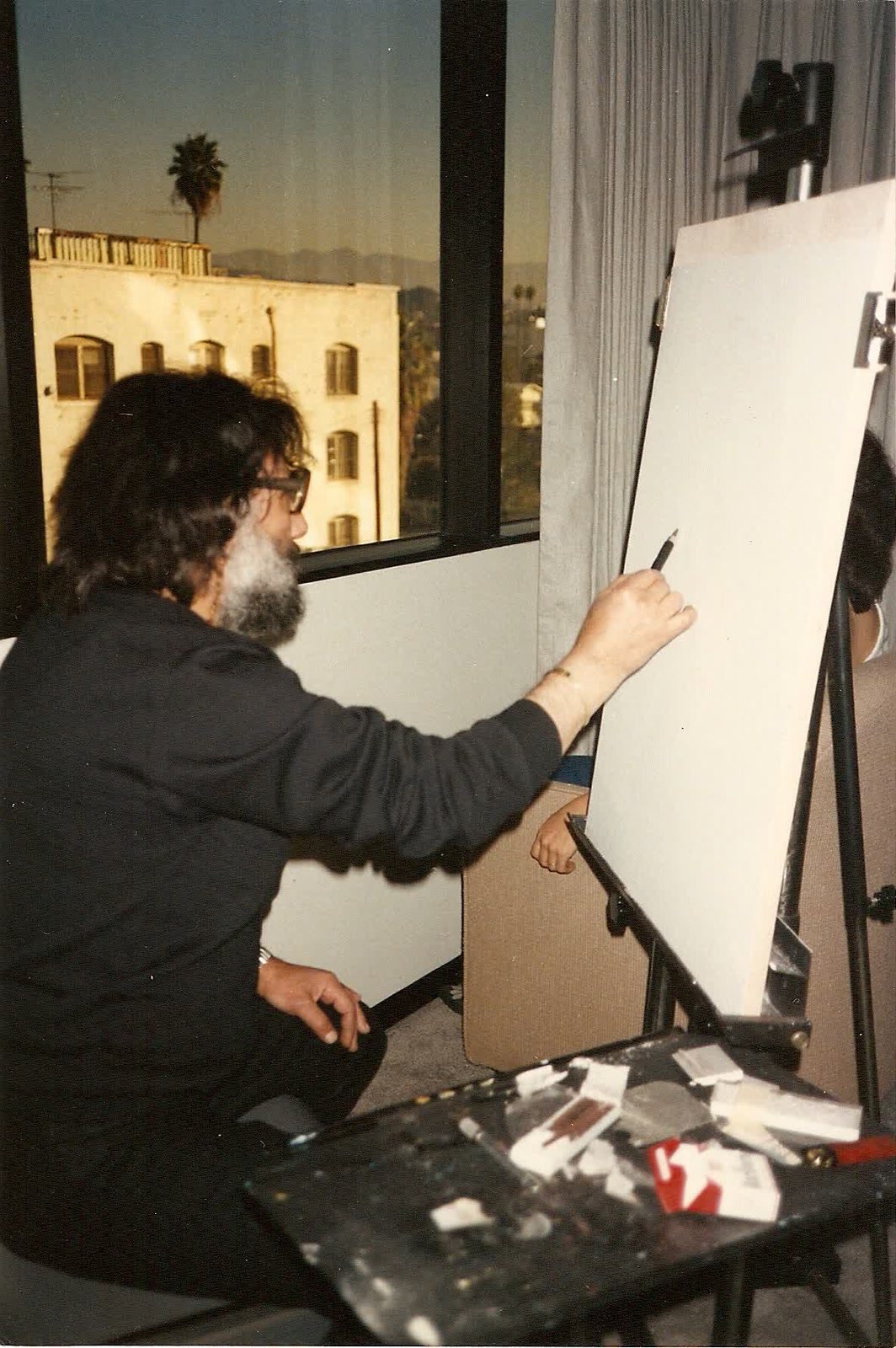 США 1985 — персональная выставка (Лос-Анджелес, Детройт)