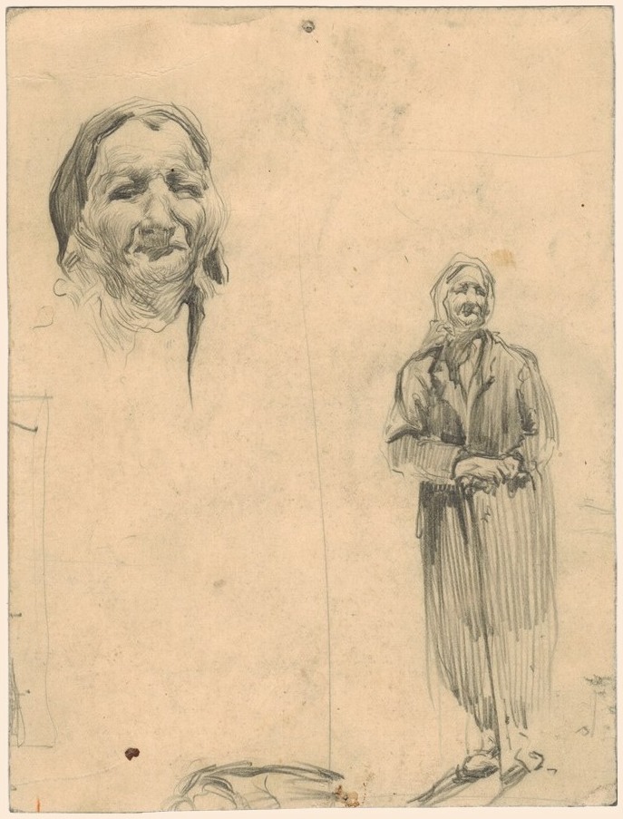 Фигура и портрет бабушки