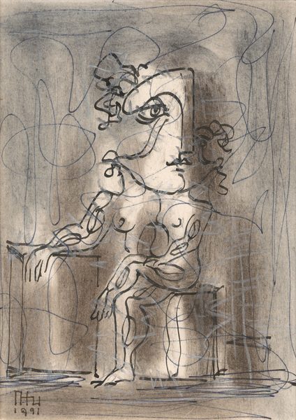 Сидящая фигура XII / Seated Figure XII