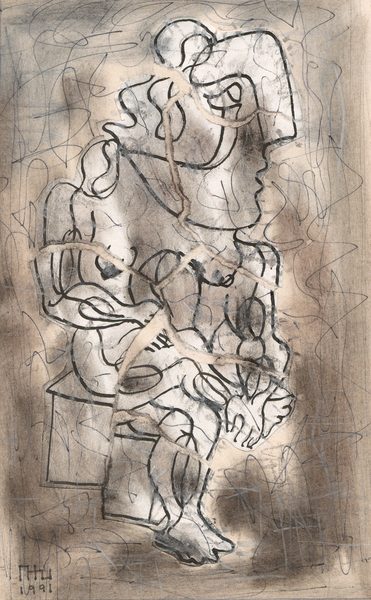 Сидящая фигура / Seated Figure