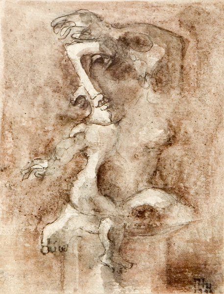 Сидящая фигура II (вариант) / Seated Figure II (variant)