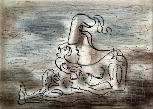 Лежащая фигура II / Reclining Figure II