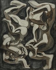 Две лежащие фигуры / Two Reclined Figures