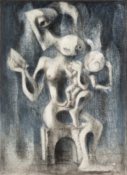 Фигура с книгой и куклой / Figure with a Book and a Doll