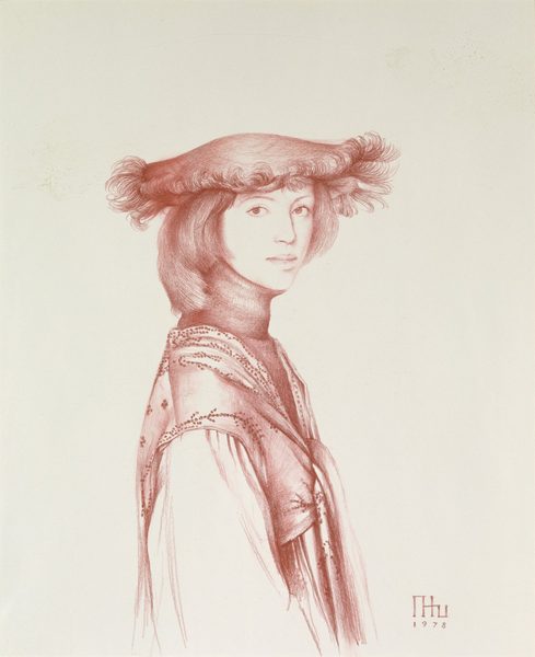 Девушка в старинном берете / Girl in an Old-Fashioned Beret
